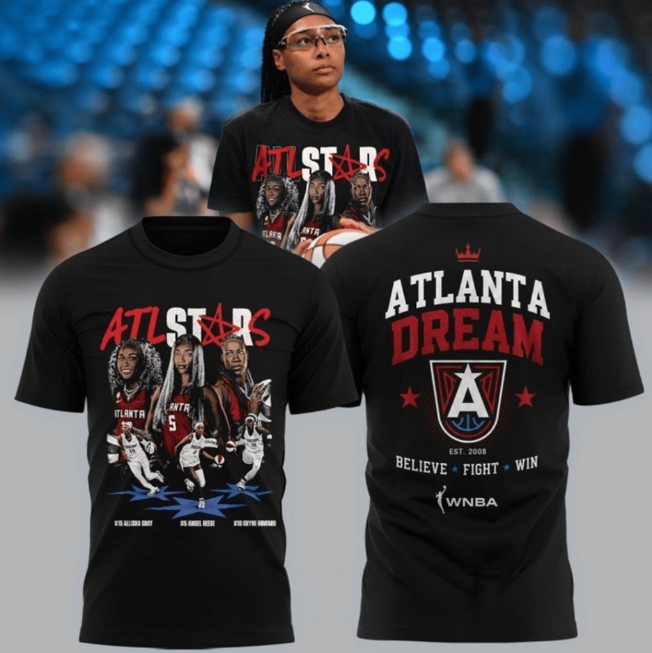 HOT!! Atlanta Dream WNBA All-Star Game Merch 2026 ATL Stars T-Shirt