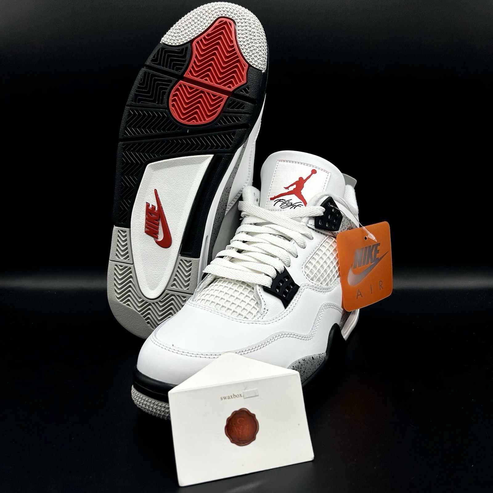 AIr Jordan 4 Retro White Cement (2025) FV5029-100 Ship Now