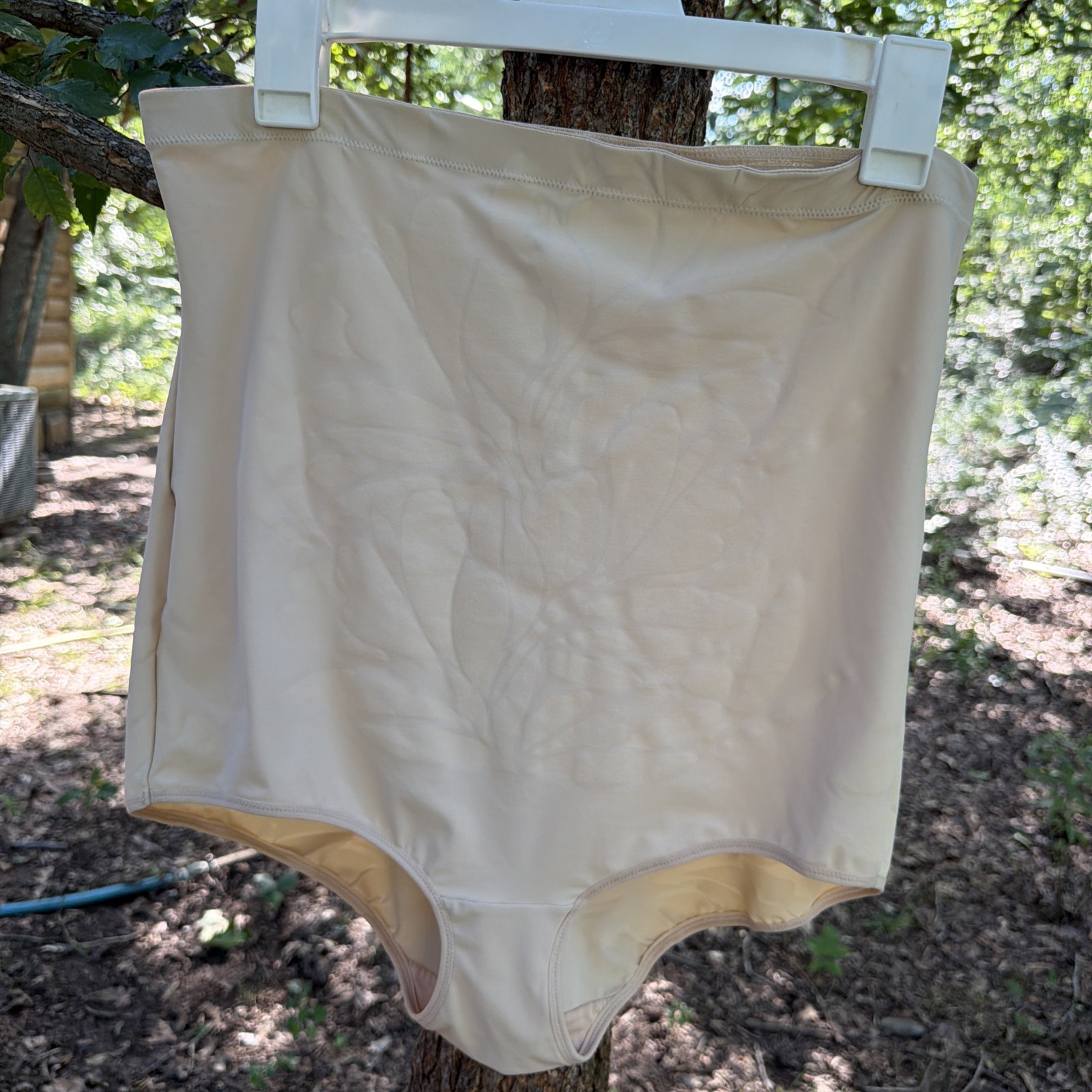 MAIDENFORM NWOT Beige Shaper Size 2Xl High Waist Brief Shapewear #FL0073