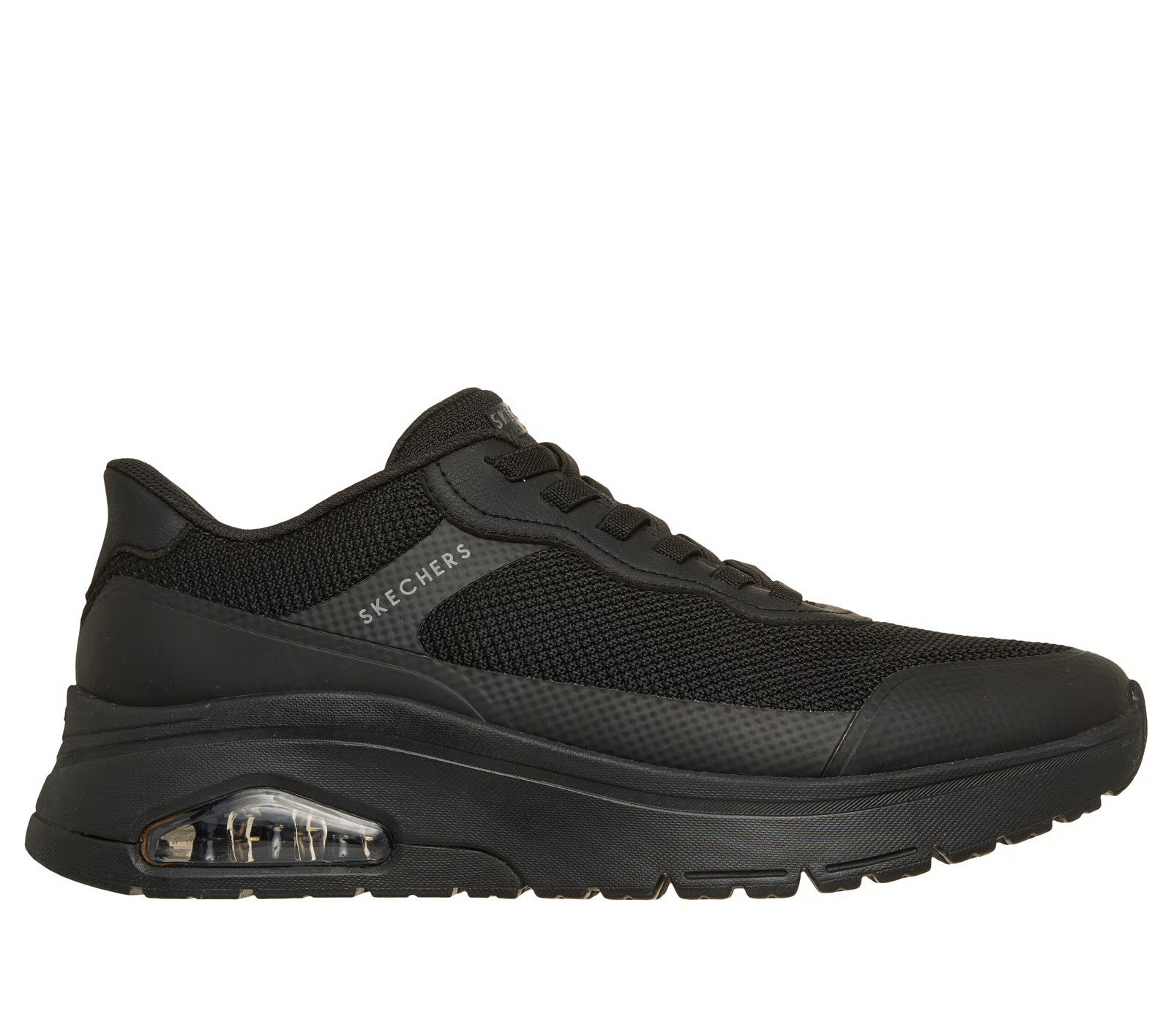 Skechers Shoes Men’s Black Slip Ins Comfort Casual Sport Memory Foam UNO 183313