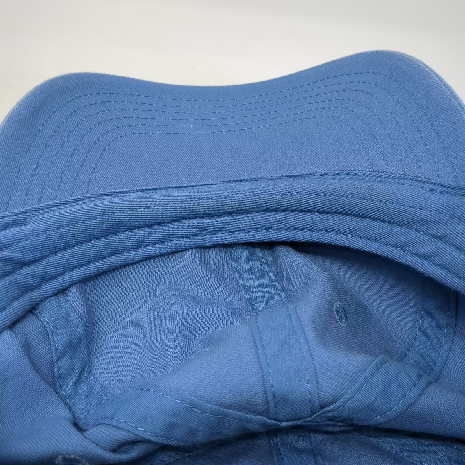 Gelante Baseball Cap Blue Slideback Hat OS Plain Solid Cotton Adjustable Blank