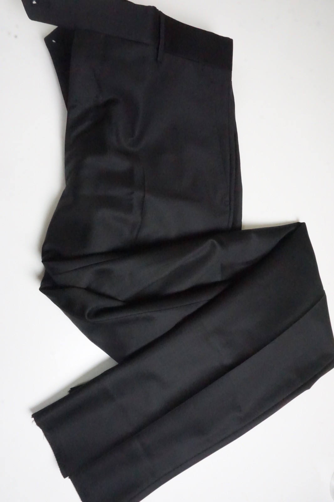 Burberry London Black S150s Wool 2 Pc Suit Jacket Pants Sz 38R BRAND NEW