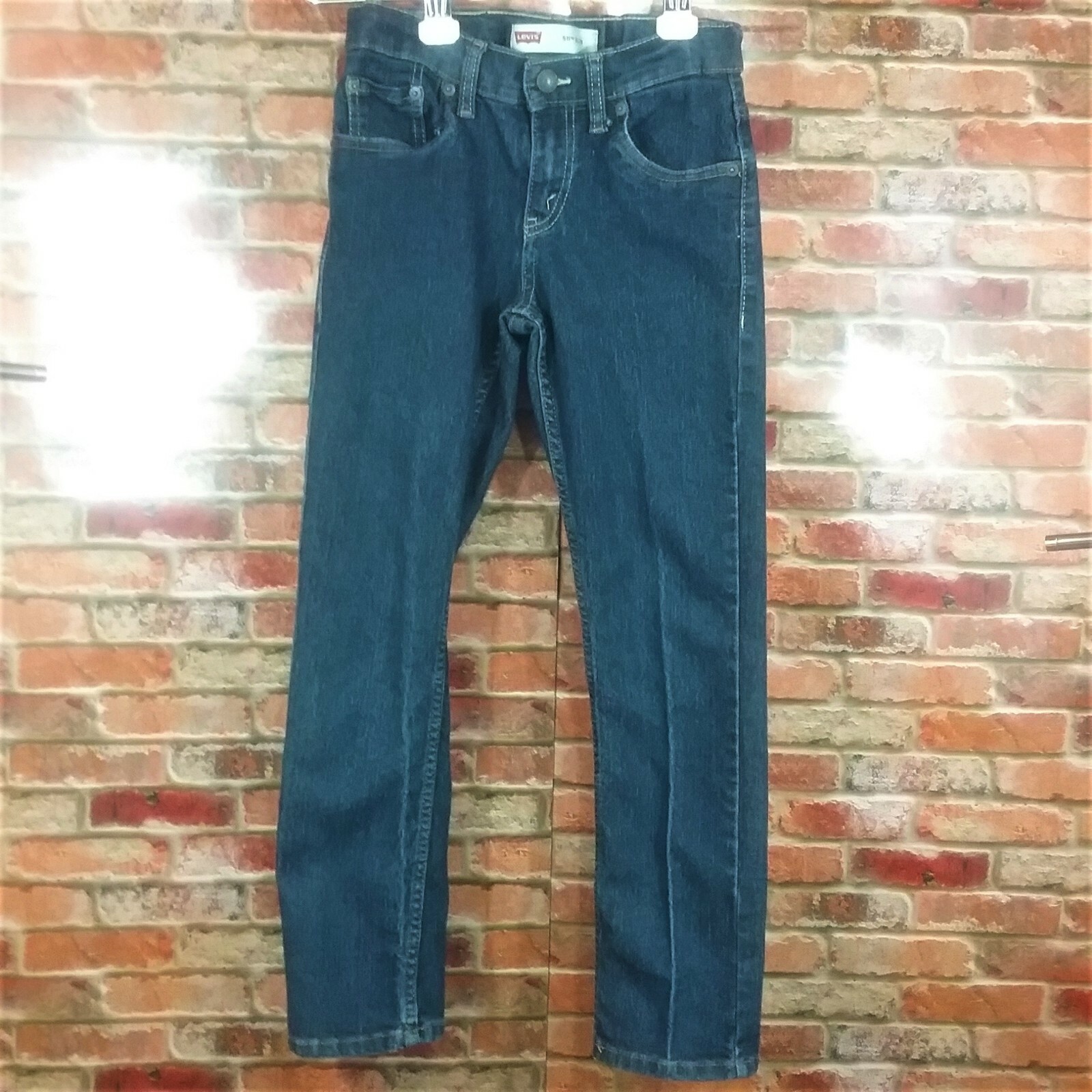 Levi’s 511 Slim Boy Jeans Size 8 Reg W24 x L22 Blue Denim
