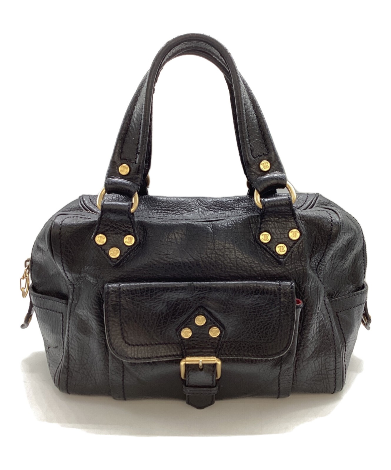 CELINE Handbag Boogie Bag Black Authentic From Japan