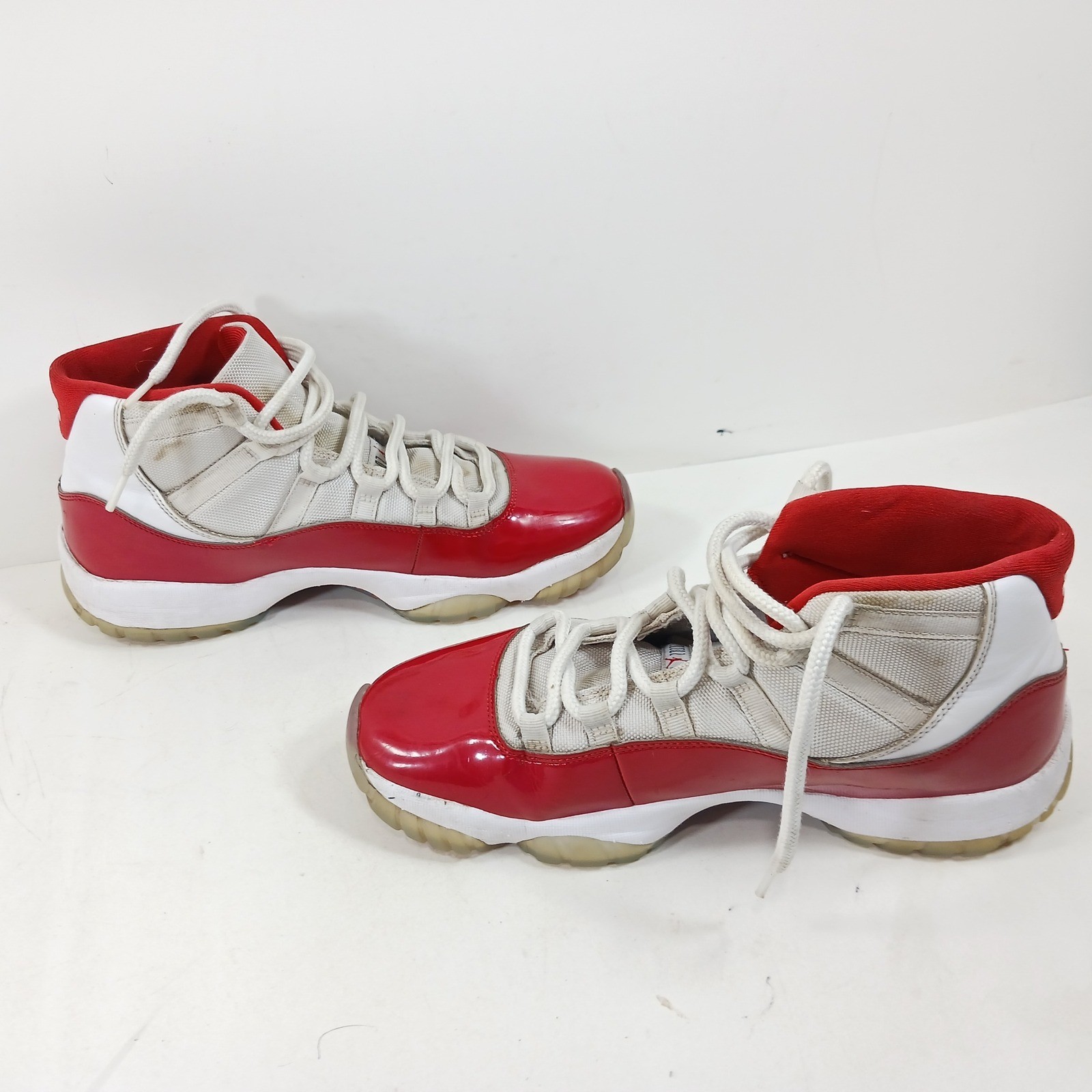 Air Jordan 11 Retro Cherry 2022 White Varsity Red CT8012-116 Mens Size 11