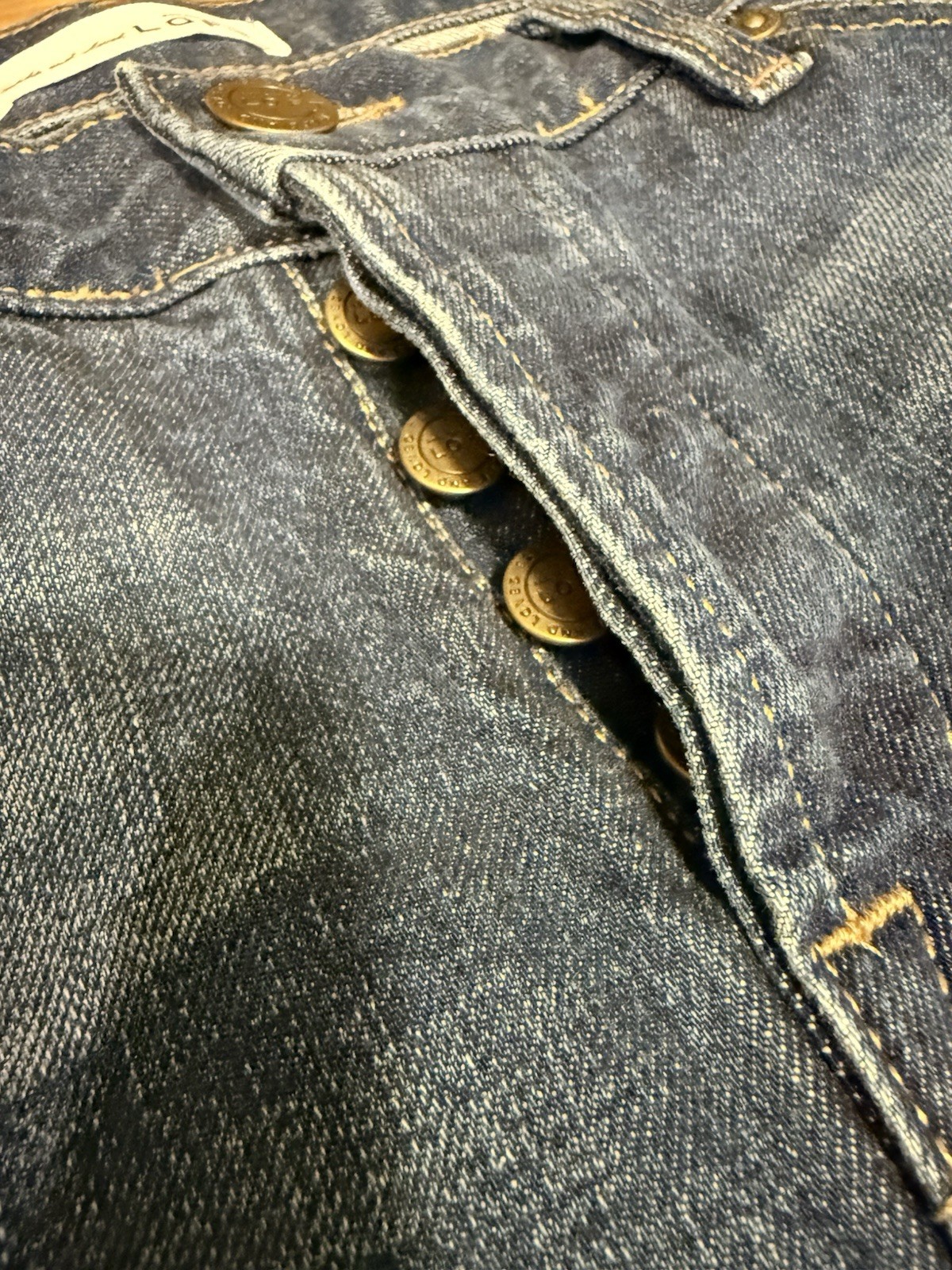 LOFT High Waist Boyfriend Medium Wash Cuffed Tapered Jeans, Size 8/29