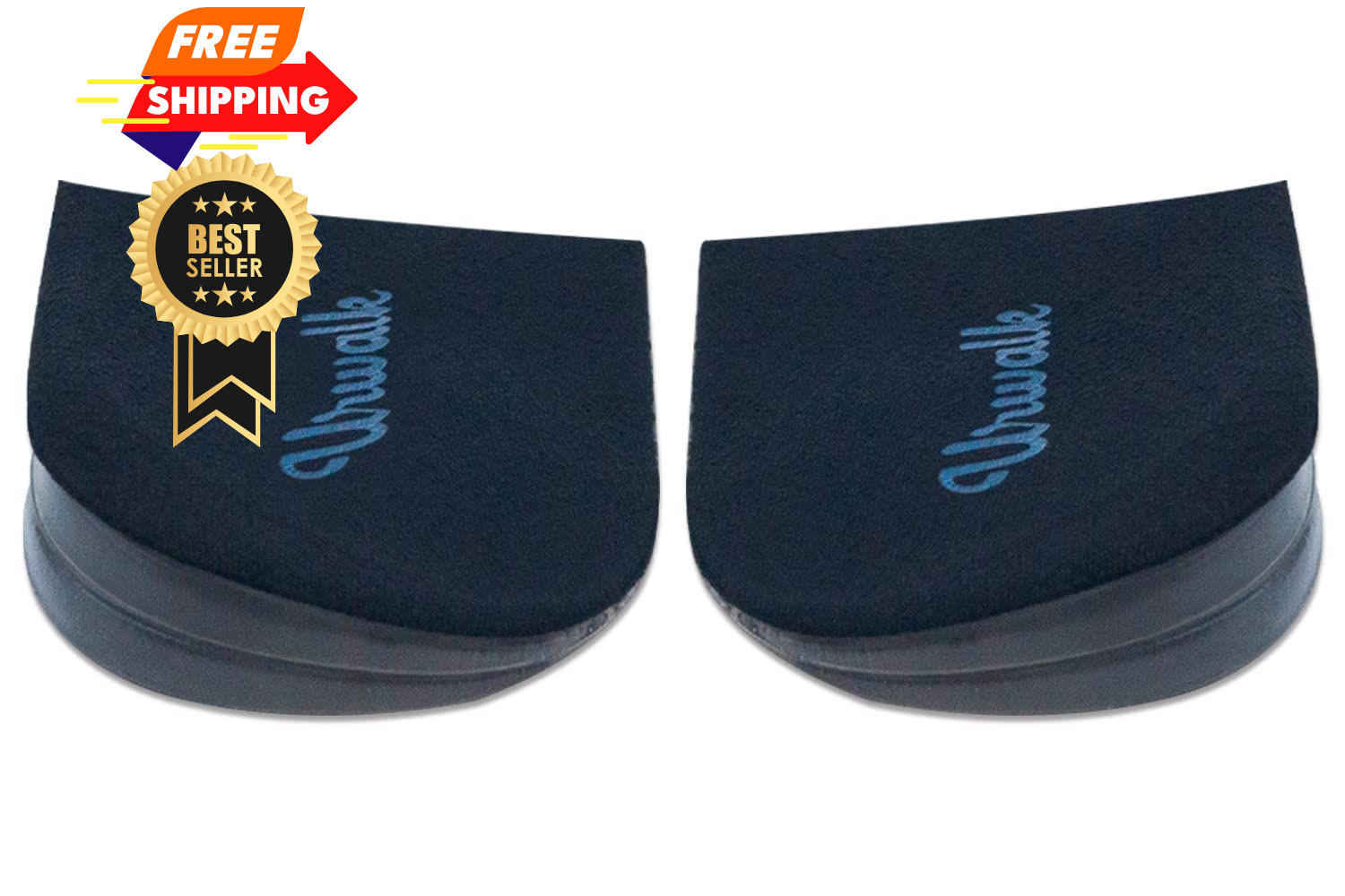 Urwalk 3 Layers Adjustable Supination & Over-Pronation Large, Black – 3 Pairs
