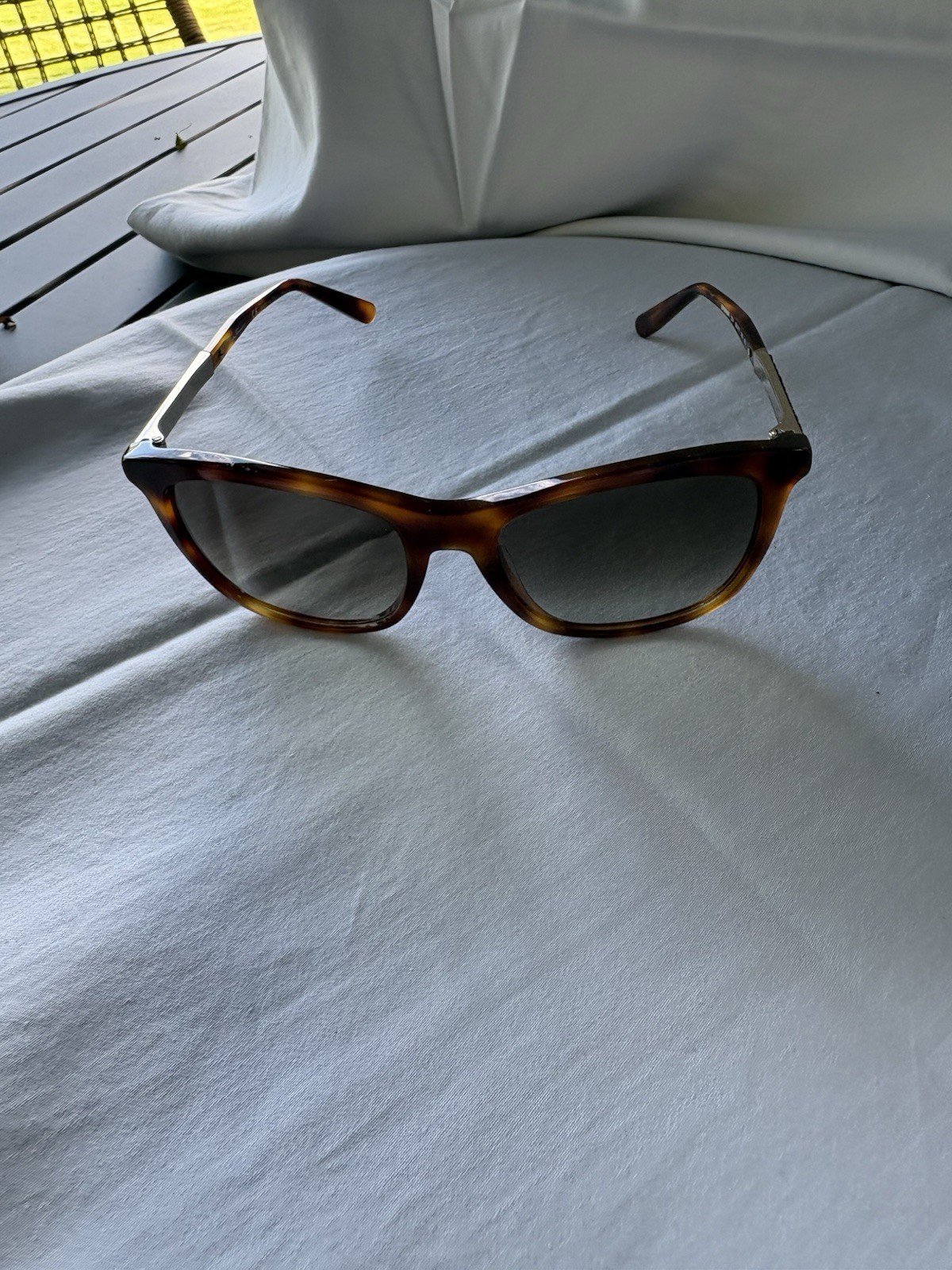 SALVATORE FERRAGAMO SF888SR TORTOISE SUNGLASSES CRYSTAL RHINESTONE TEMPLE