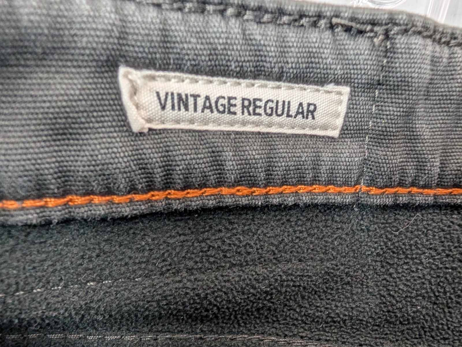 Original Weatherproof Vintage Regular Fit Men’s Jeans 34×29 Straight Leg Black
