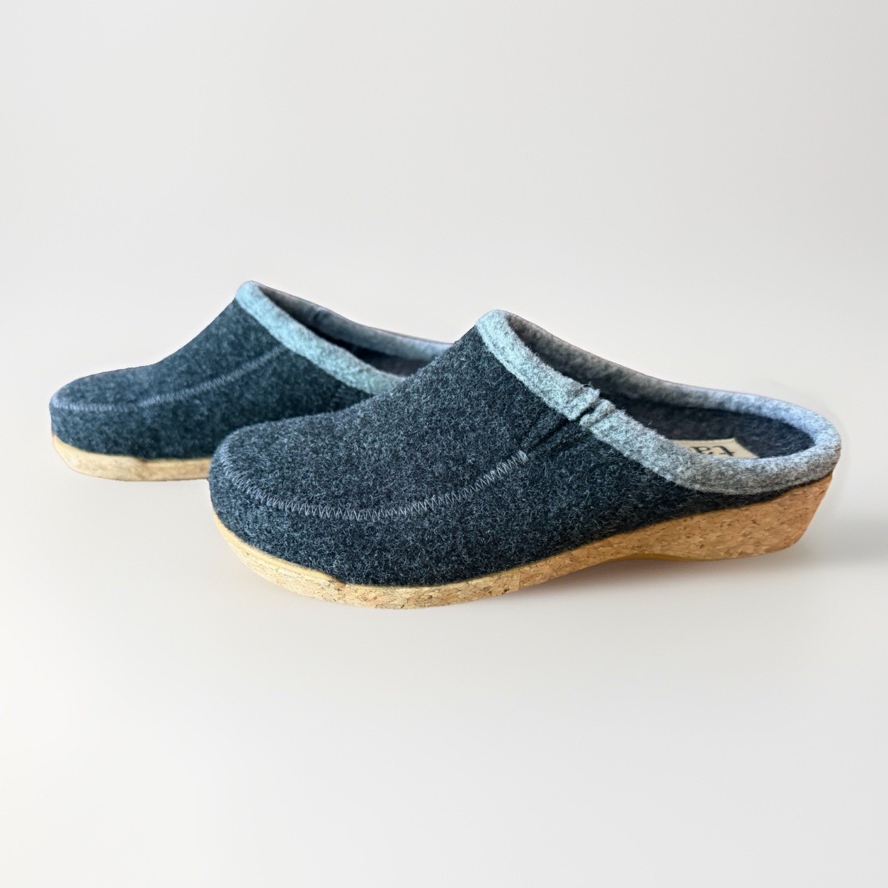 Taos Footwear Woolderness Wool Slip On Clog Gray Women’s US 6 – 6.5 EU 37 , GUC!