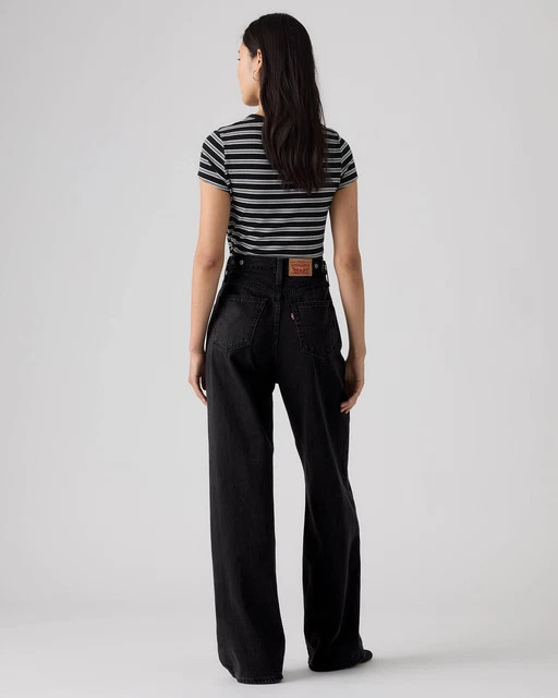 Levi Cinch Baggy Lightweight Women’s Jeans, Capturing Moments Black, (New)