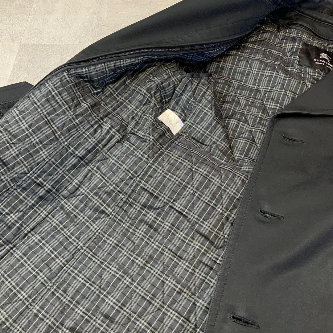 BURBERRY BLACK LABEL Nova Check Trench Coat
