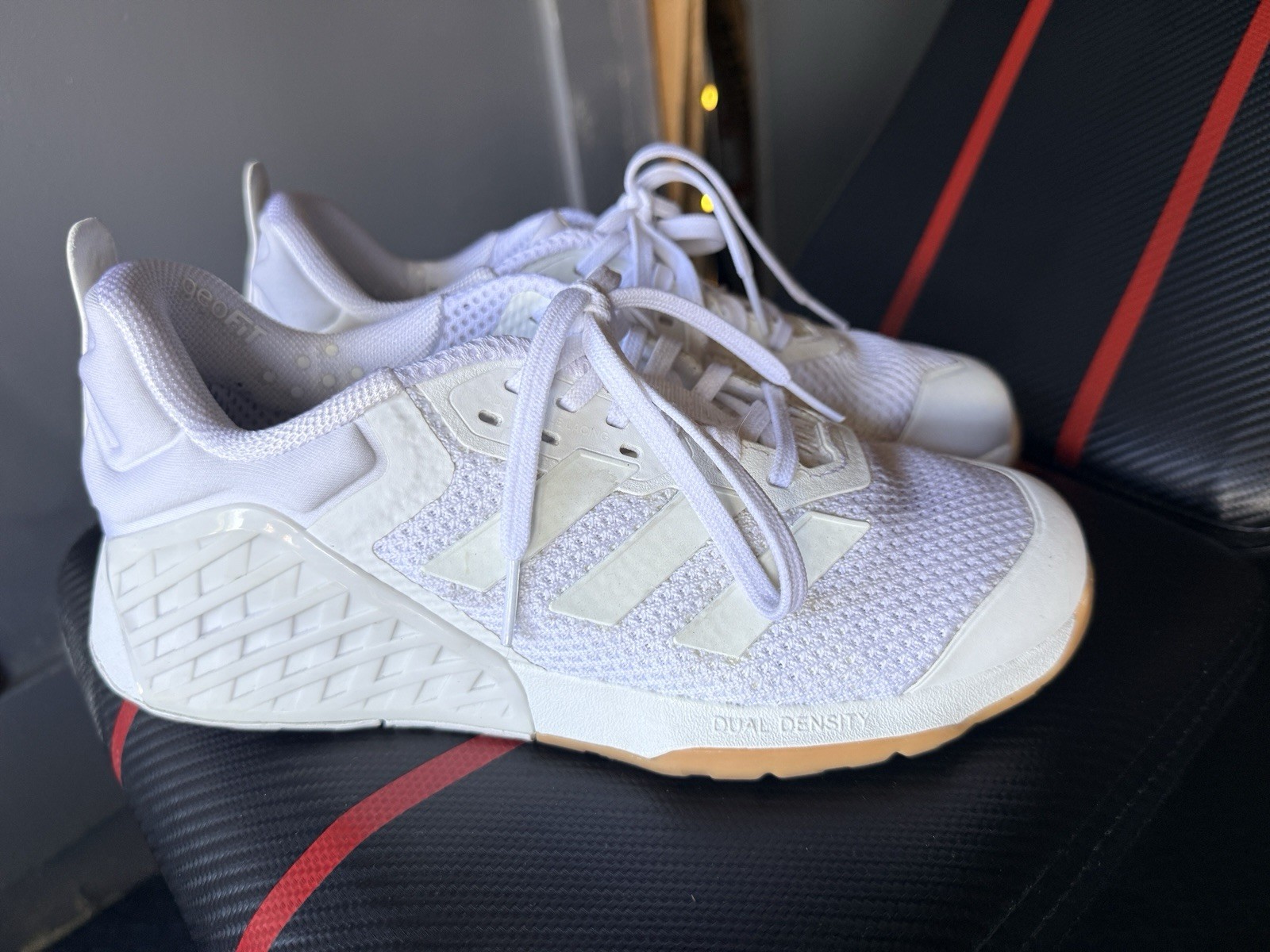 Adidas Drop Set White Lace-Up Low (Women’s)