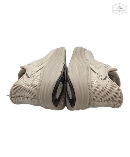 SKECHERS 118431 Men’s Sneakers US 8 (26cm) Beige Synthetic Upper