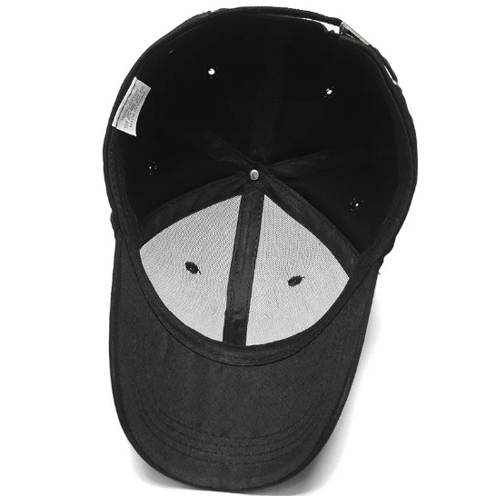 Cotton Baseball Cap Ball Dad Hat Adjustable Plain Solid Washed Men Washed