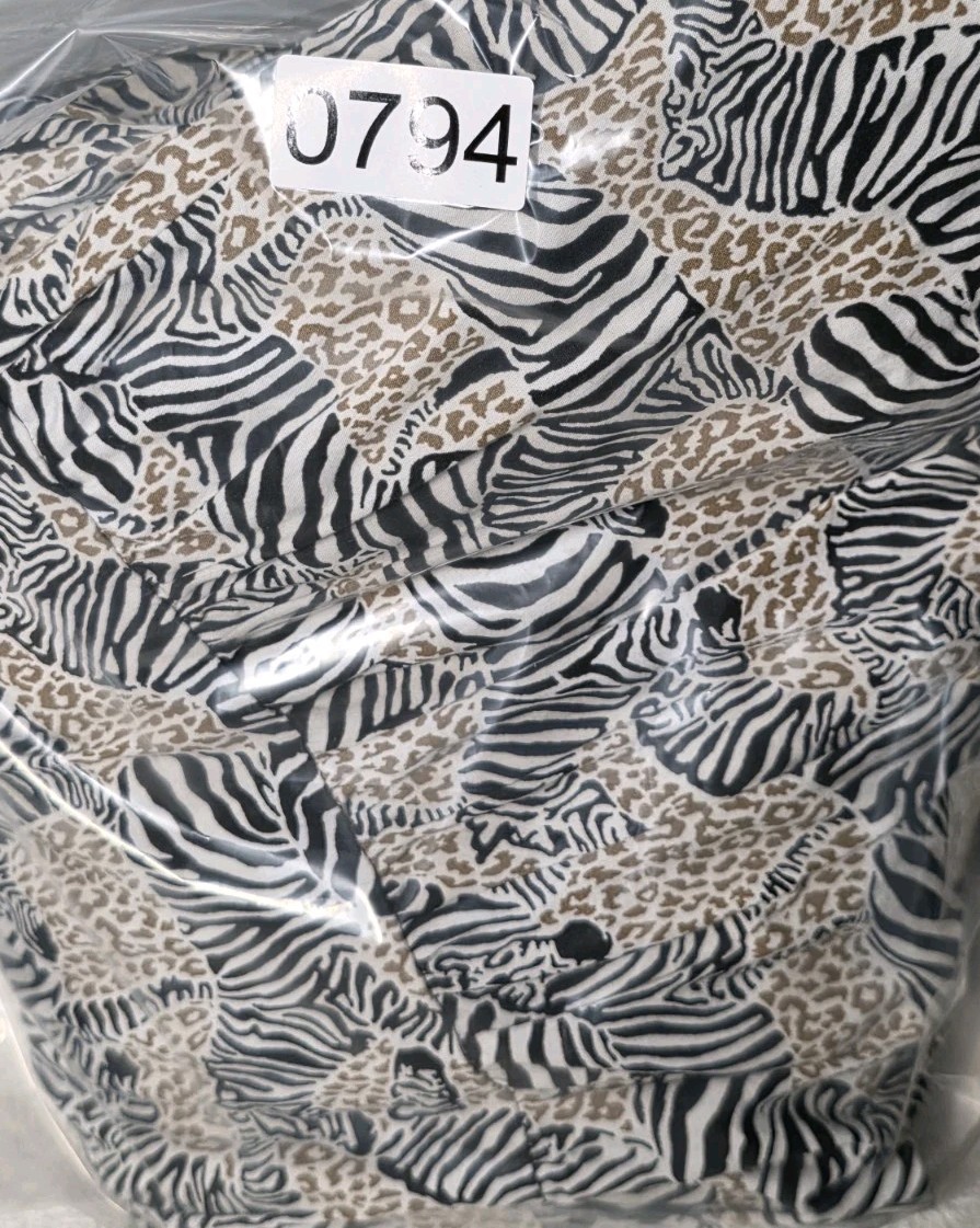 J.CREW Womens Zebra Safari Tiered Dress Falls above Knee Lined Sz XSmall