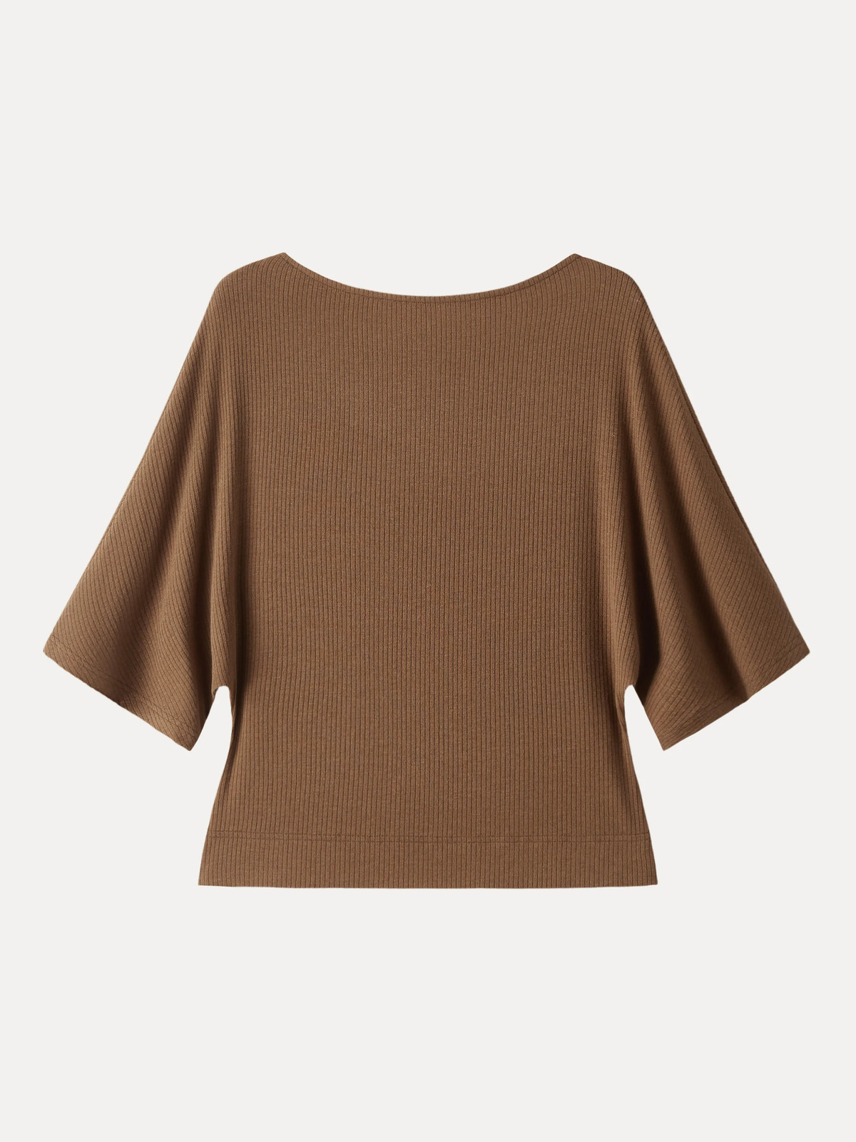 OGL Soft Ribbed Boatneck Relaxed Top