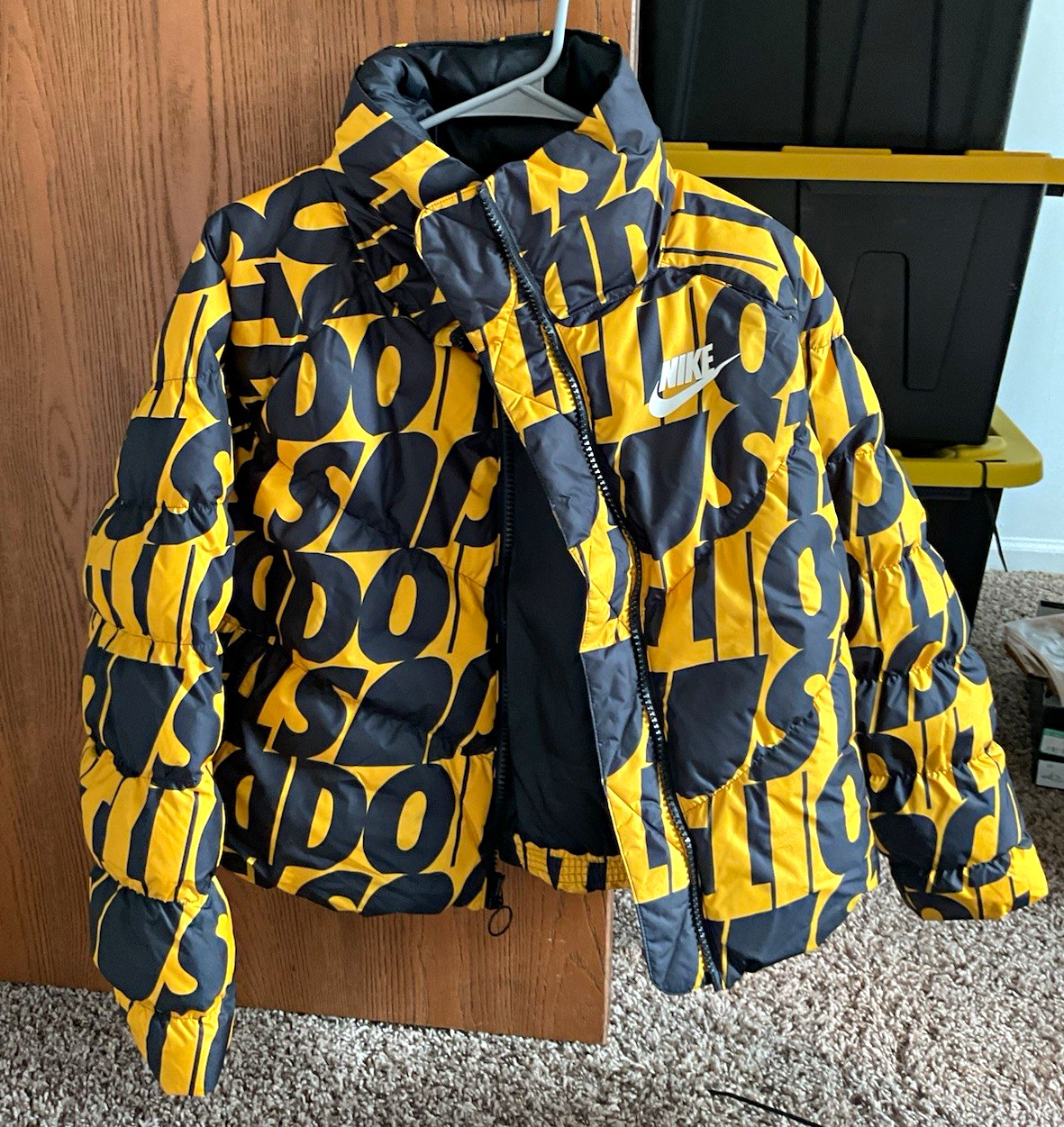 Nike Sportswear JDI Synthetic-Fill Printed Puffer Jacket