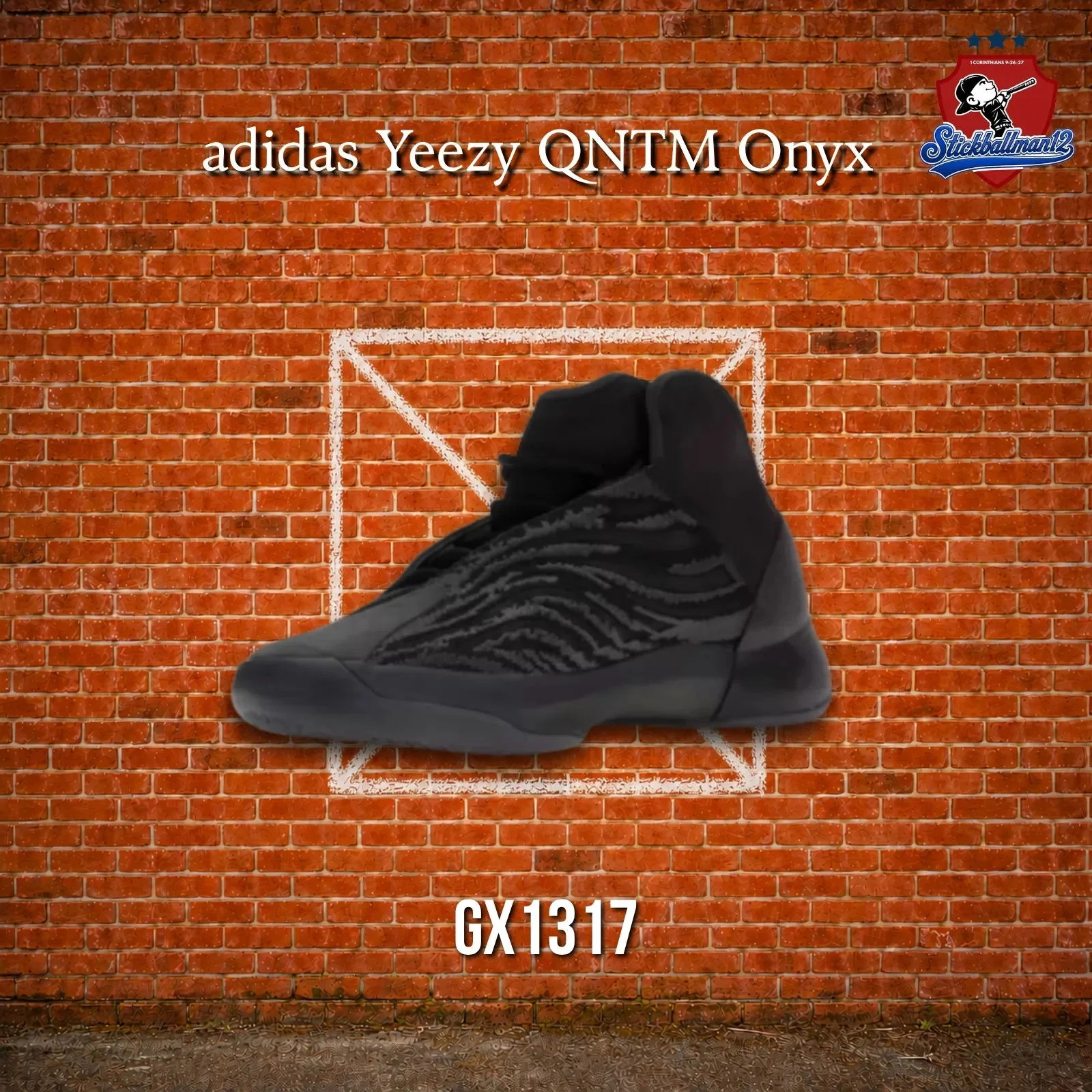 adidas Yeezy QNTM Onyx (GX1317)