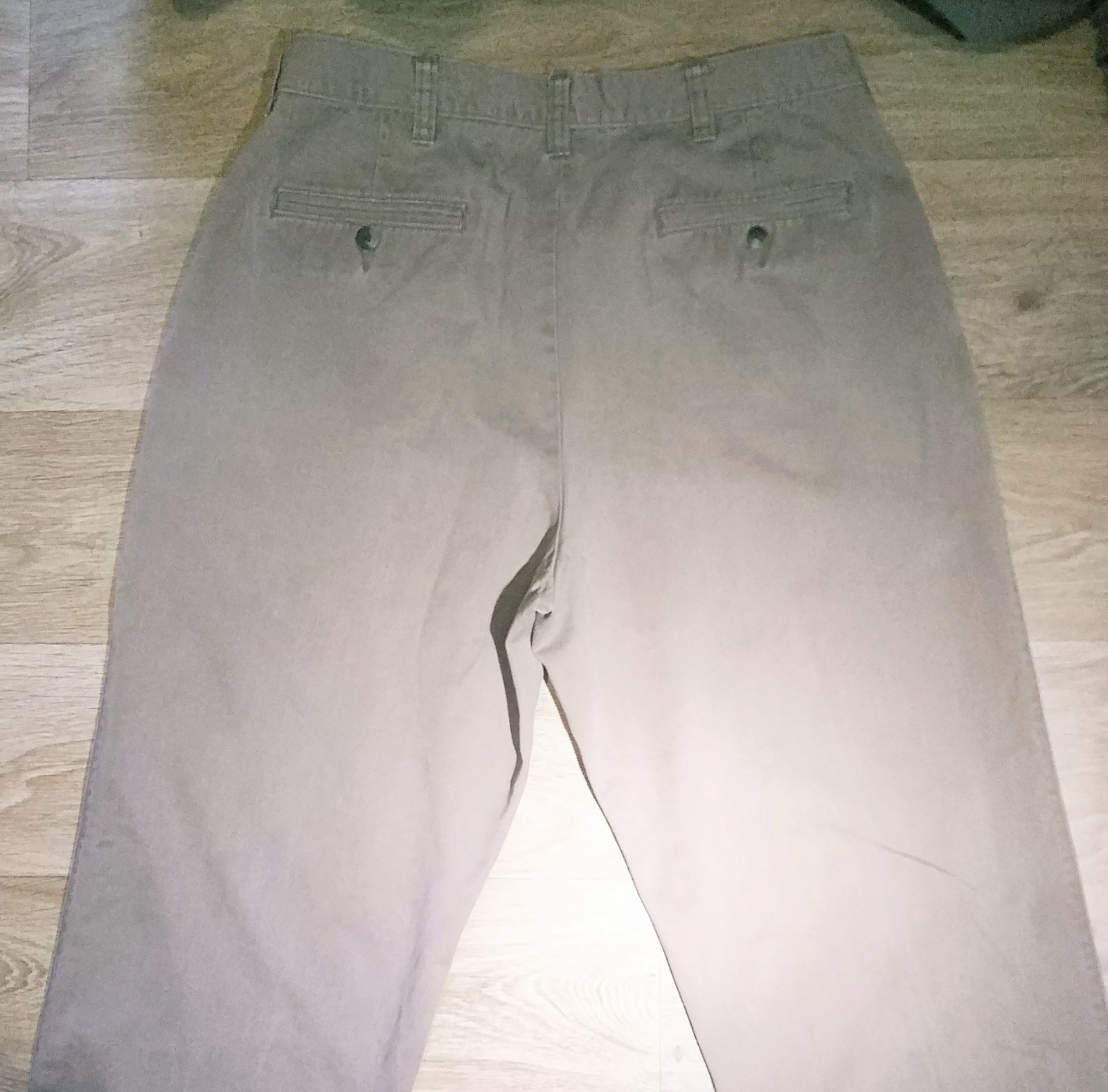 Men’s Haggar 4 Pocket Tan Brown Chino Pants 36 W X 34 L WPL 386 NWOT