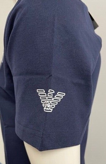 Emporio Armani Front And Back Logo t shirt Summer Clearance