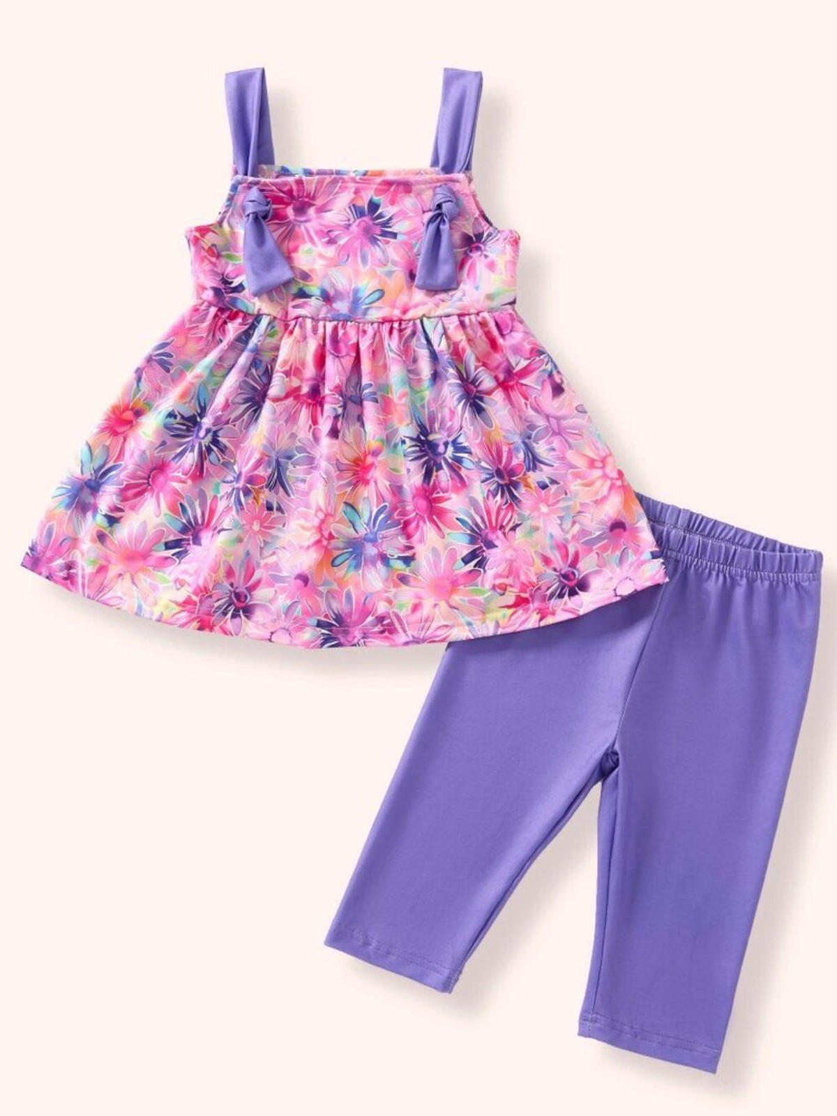 PETE + LUCY DREAMY DAISIES CAPRI SET SIZE 5