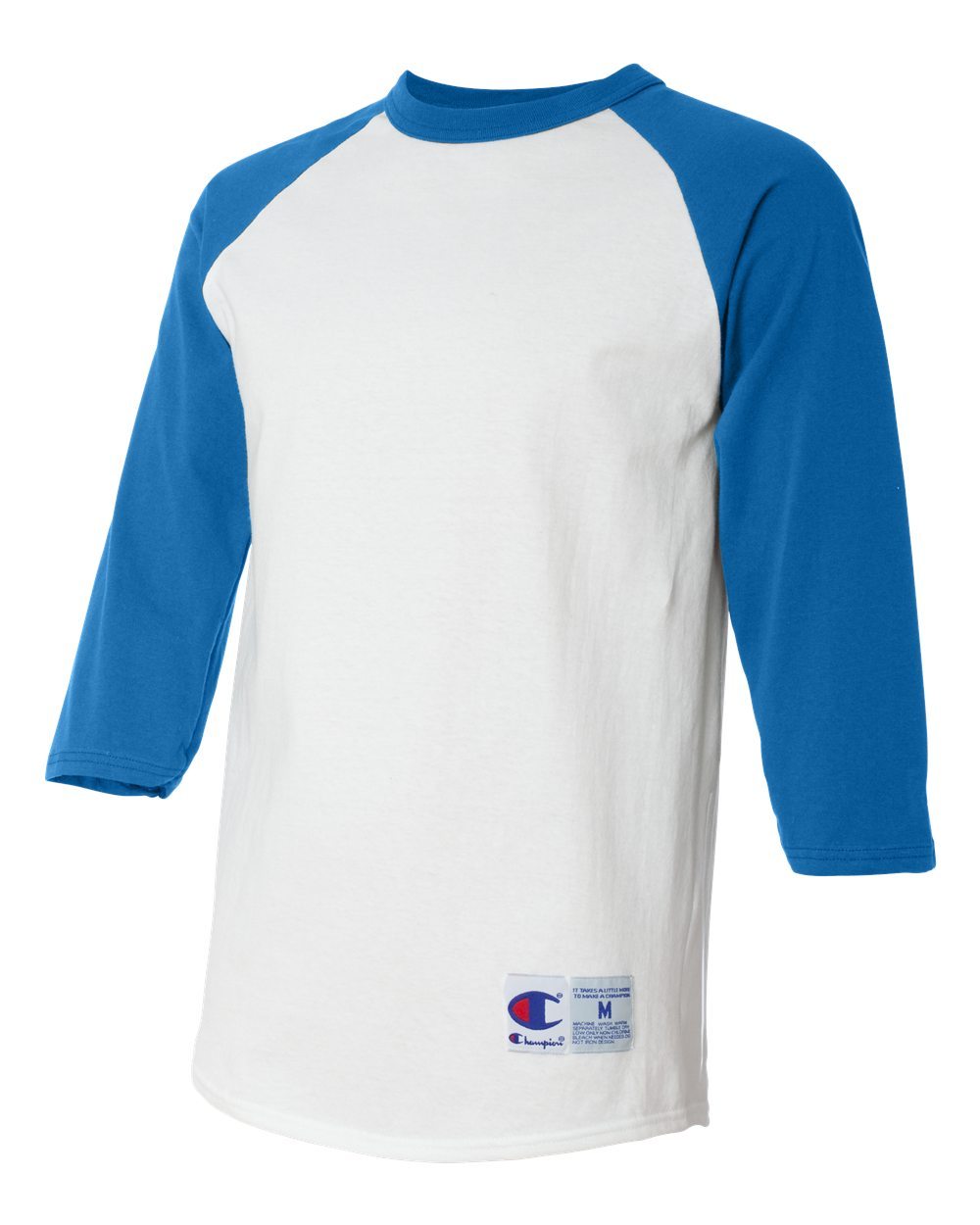 Champion Men’s Adult Raglan Baseball T-Shirt 3/4 sleeves T-137