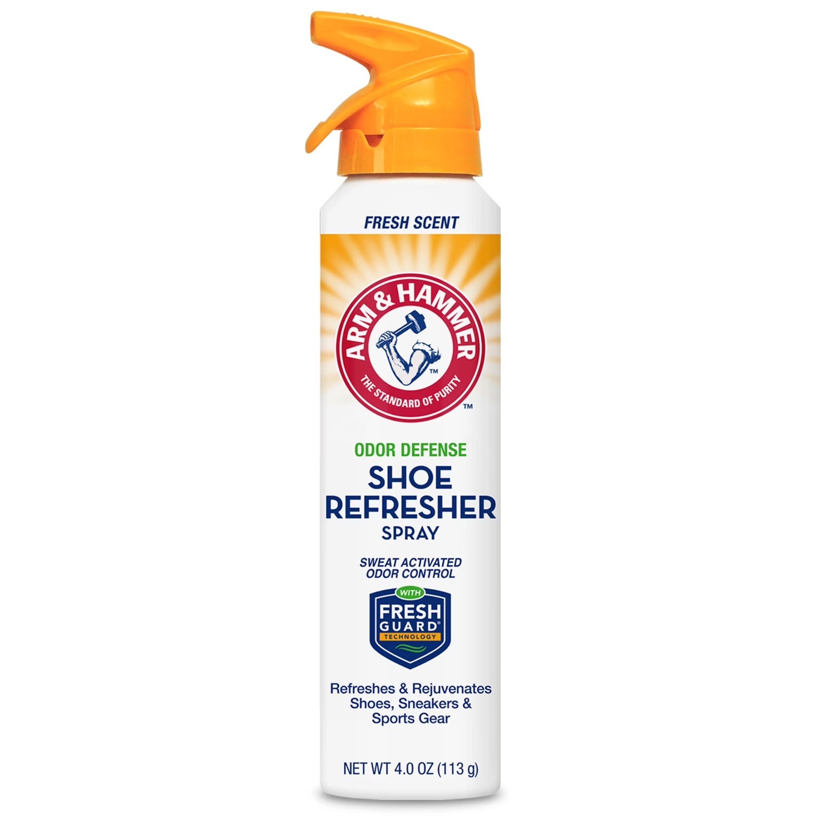 Arm & Hammer Odor Defense Shoe Refresher Spray, 4 oz ( 4 Pack )