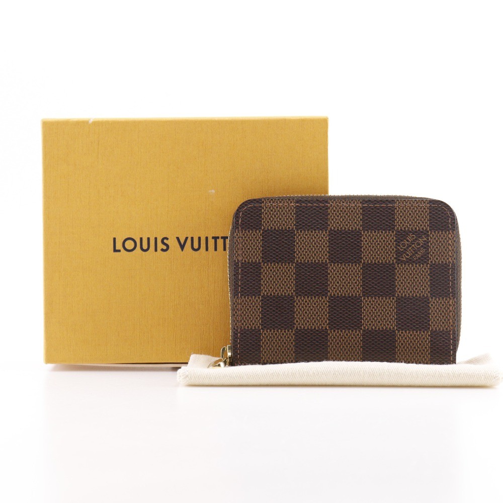Louis Vuitton Zippy Coin Purse Damier Canvas Coin Case – DUTY FREE