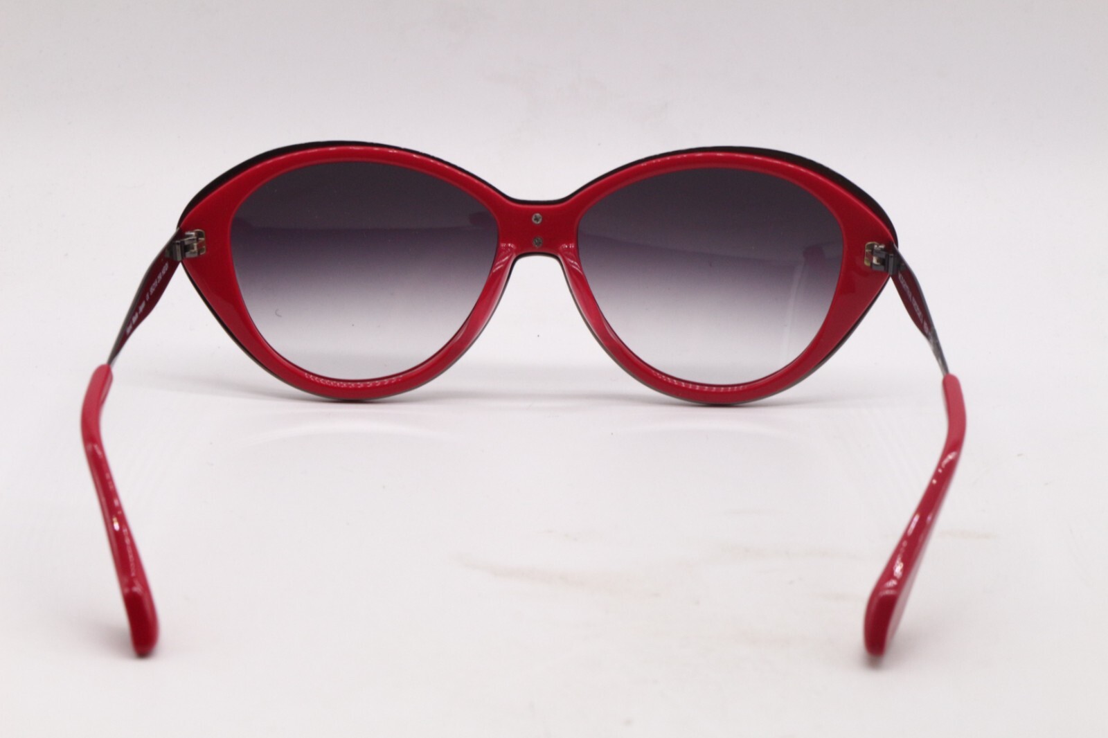 MORGENTHAL FREDERICS HEIDI 258 RED GRADIENT AUTHENTIC FRAMES SUNGLASSES 55-15