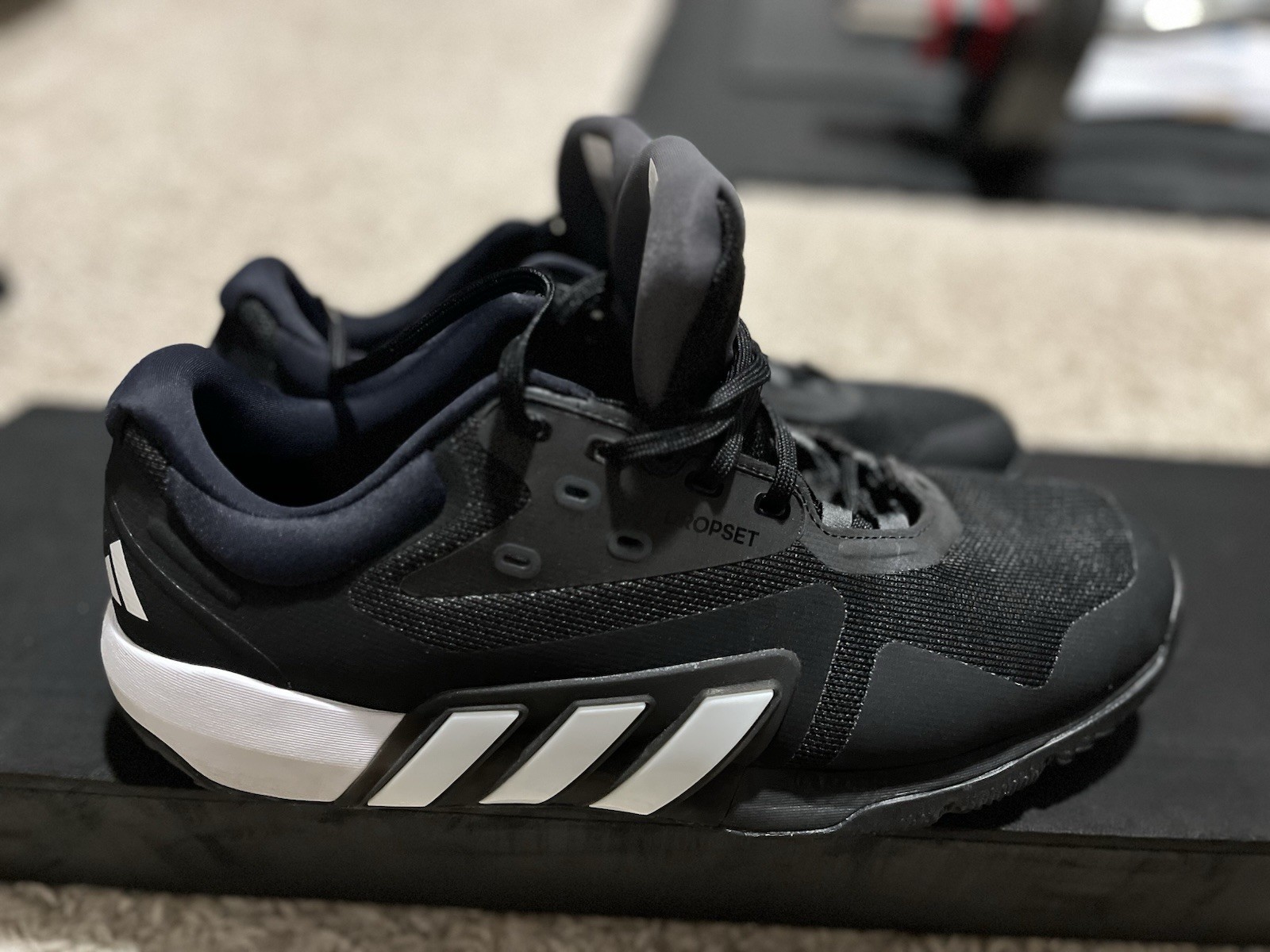 adidas Dropset Trainer Men’s Size 12 Black/White GW3905