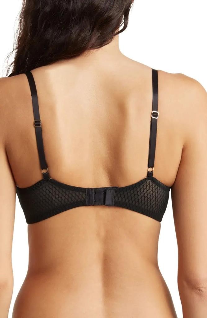 Natori Element Full Fit Contour Underwire Bra in Black Size 32B