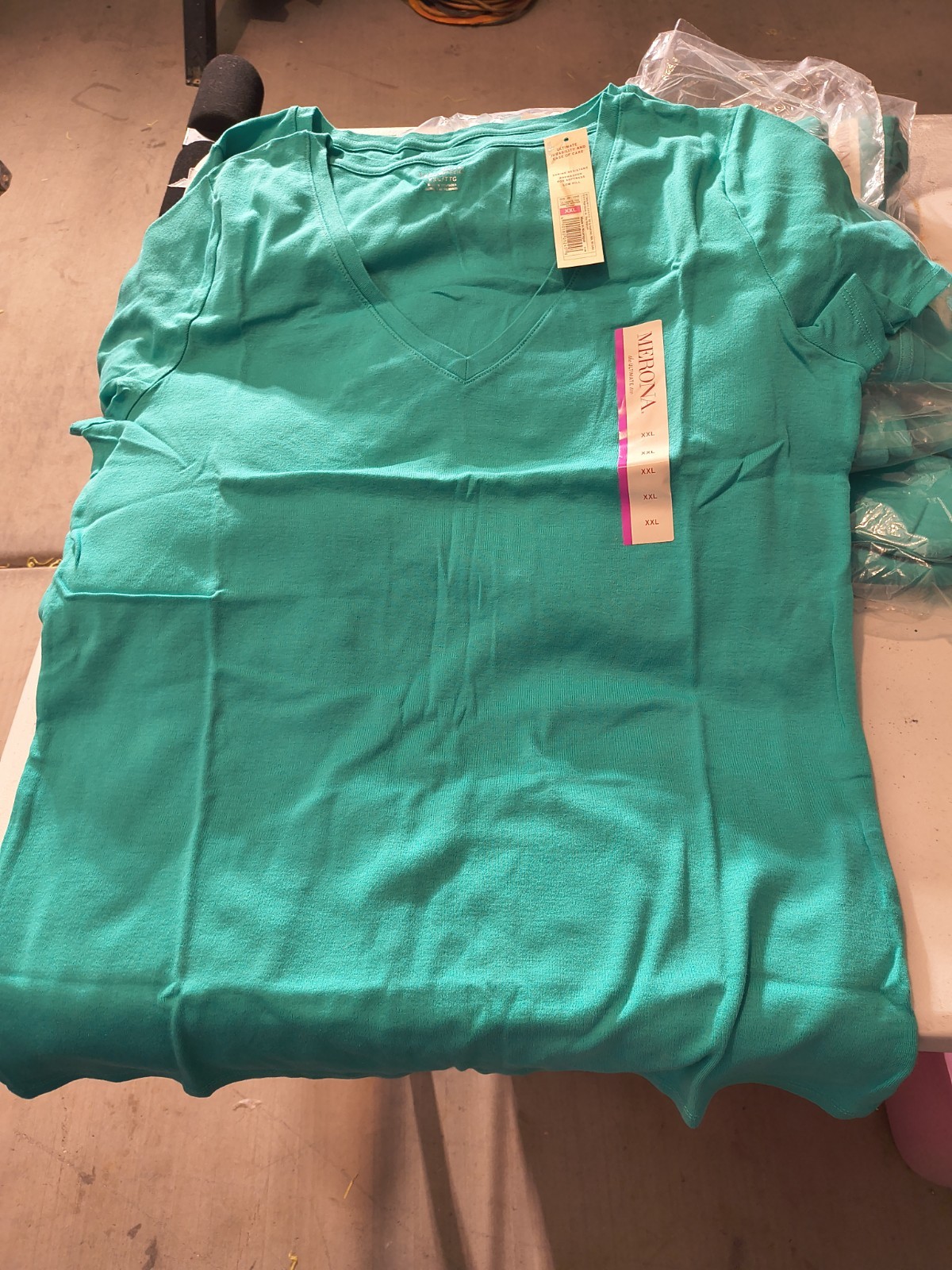 merona v neck t shirt