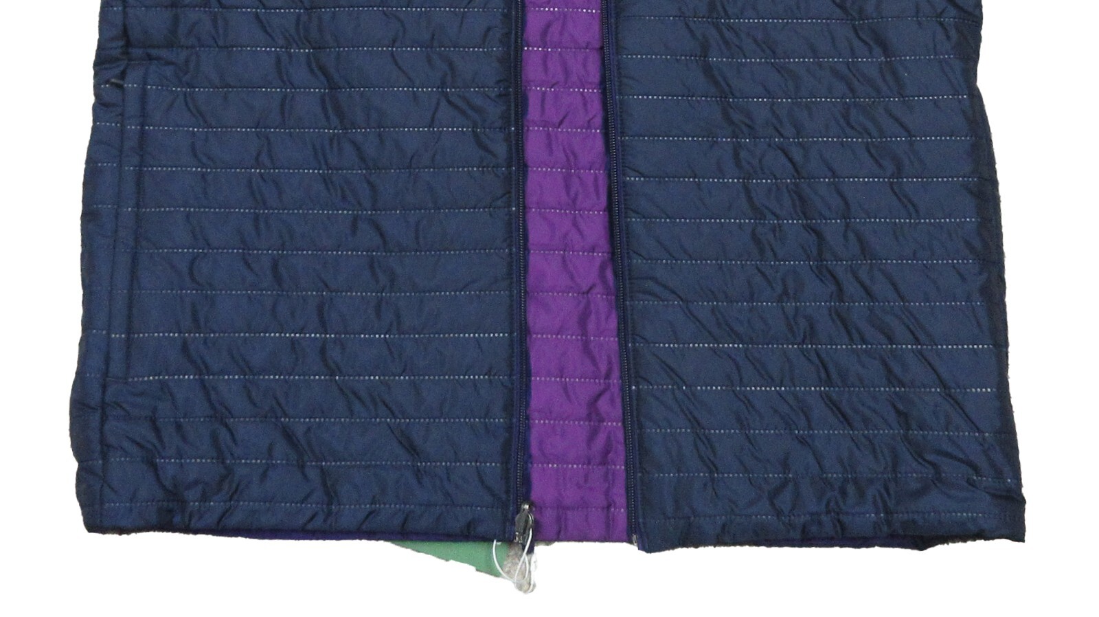 Lacoste Sport Men’s Navy Blue/Purple Padded Reversible Quilted Vest