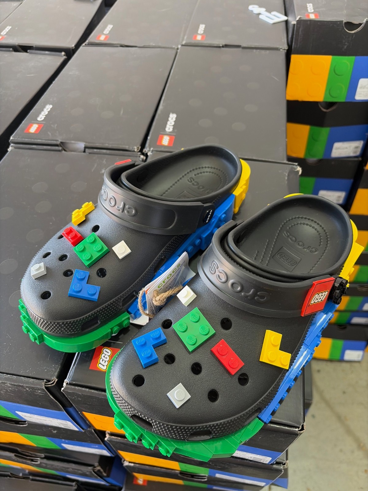 Crocs Masterbrand Creativity Clog LEGO Black Multi 213655-90H 212388-90H