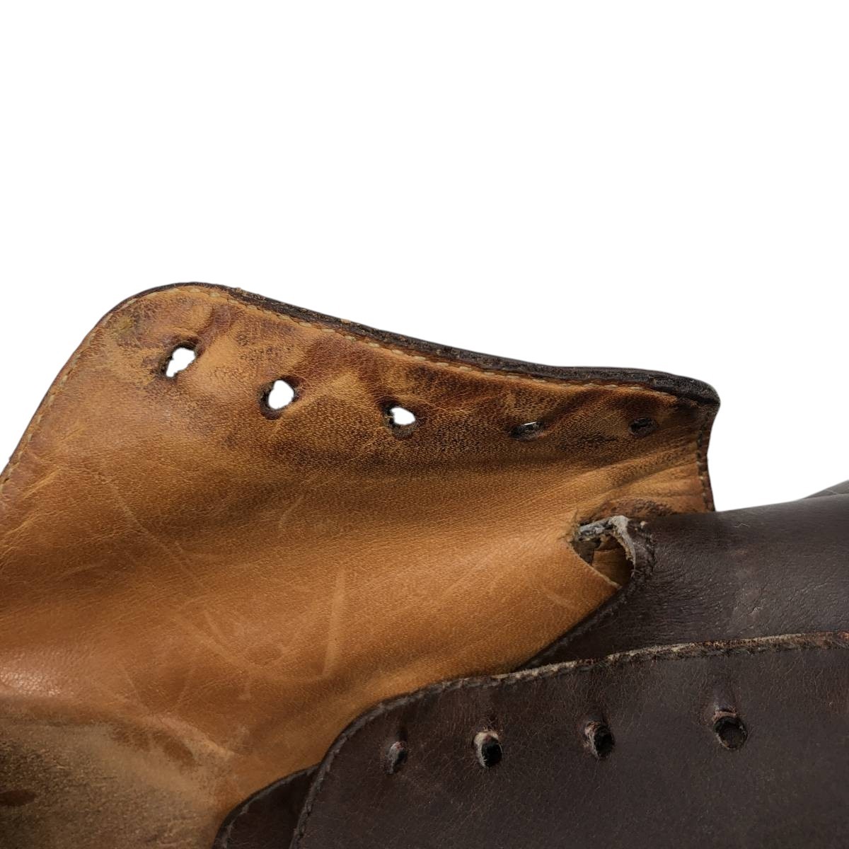 JM Weston Semi-Brogue Plain Toe Shoes, Made in France, Men’s Size 11.4″ (app…
