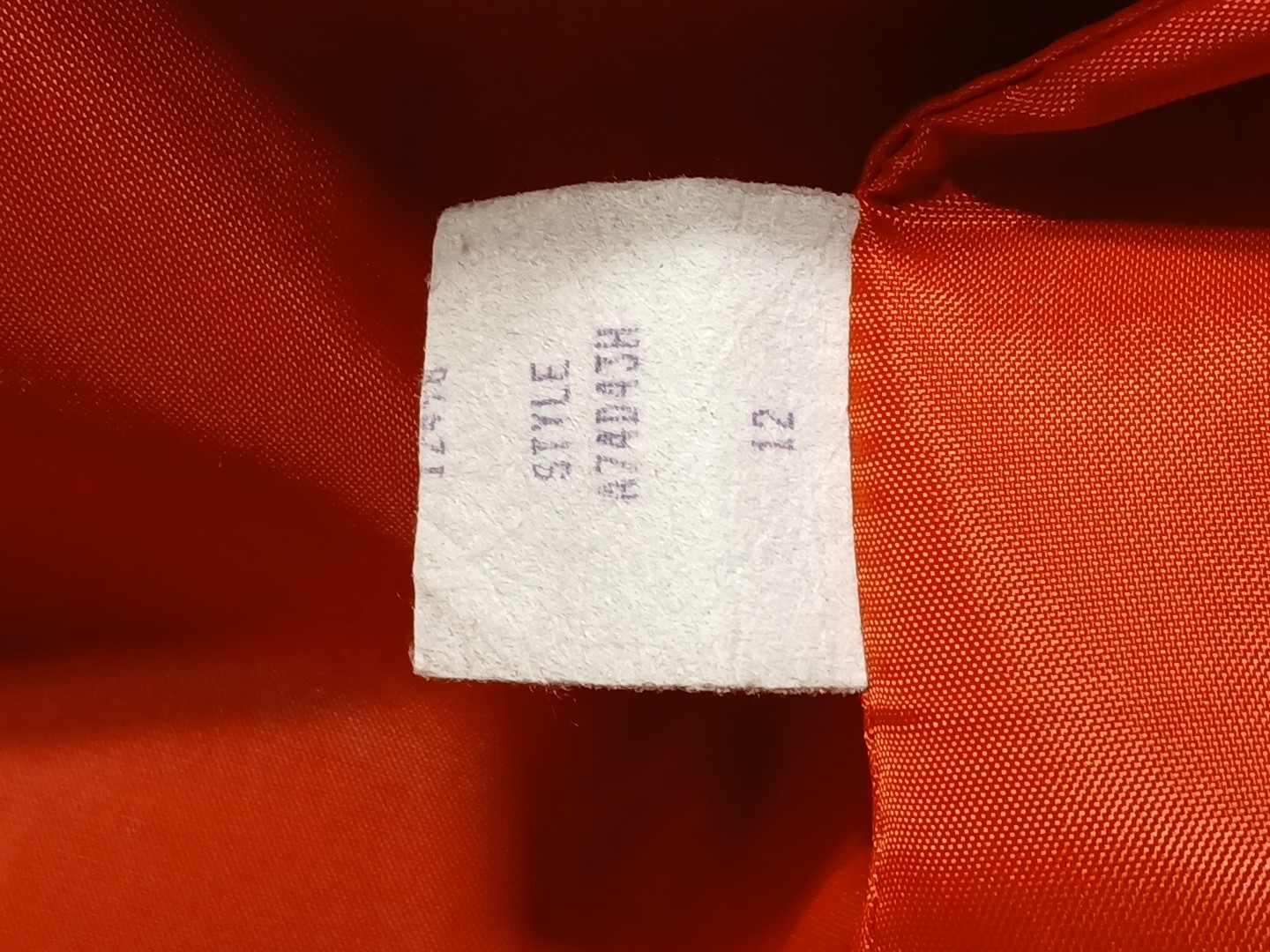 Norton McNaughton Jacket Size 12 Wool/Cashmere Full Zip Burnt Orange Soft A-Line