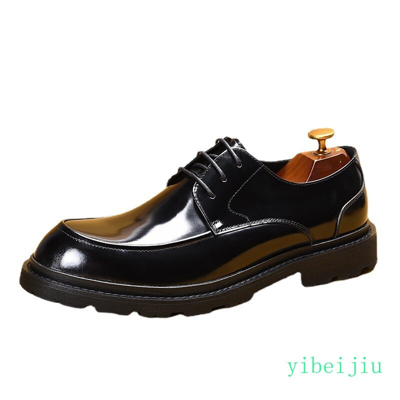 Men’s Business 100% Real Genuine Leather Dress Evening Business Shoes Handmade