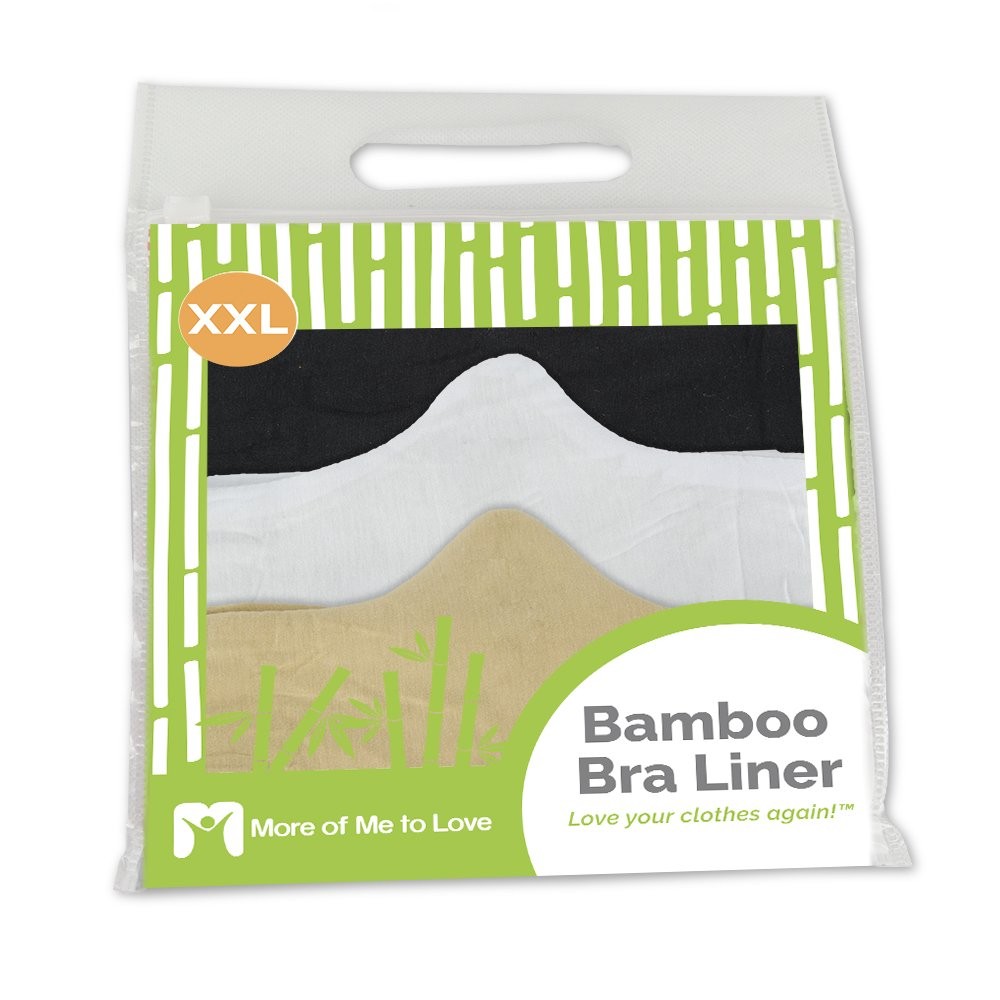 Tag-Free Viscose and Cotton Blend Bra Liners (XXL) – Comfortable Soft Materia…
