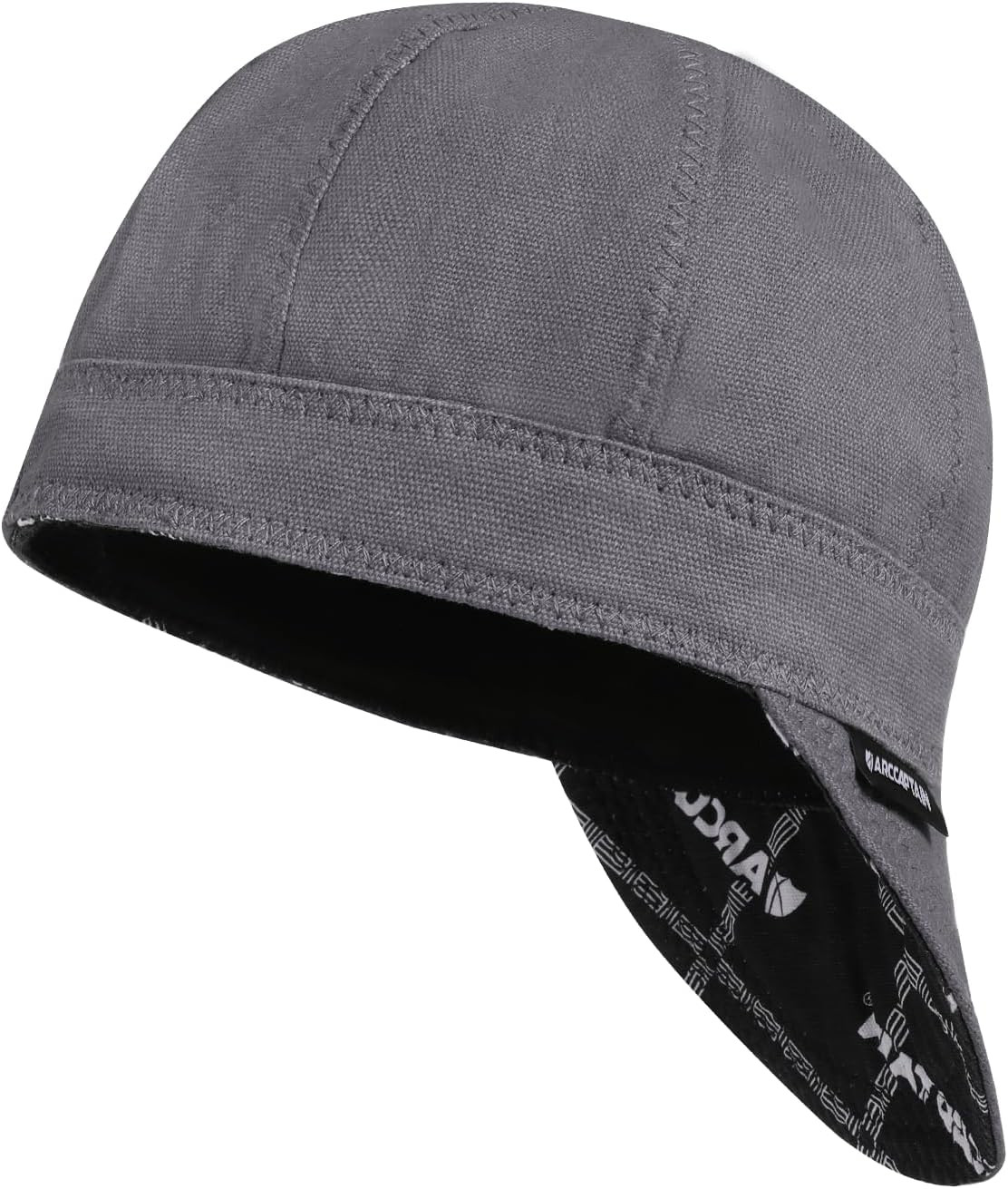 ARCCAPTAIN Welding Cap Protective Welders Hat Reversible 8 Panel Cotton 7 1/4 US