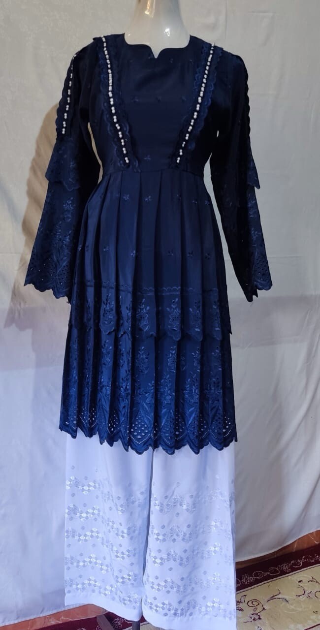afghan TWO DAMANA clothes for women with deference colors.