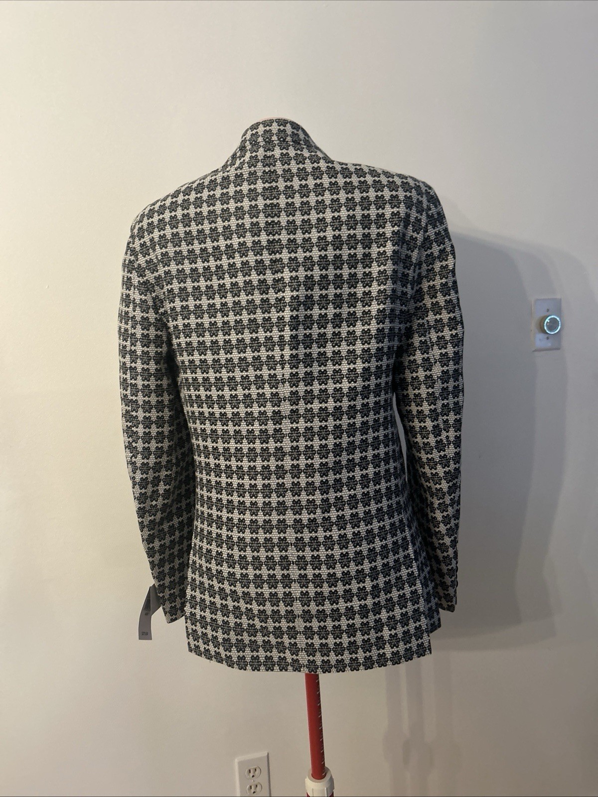 Paisley and Gray Men’s Slim Fit Jacket