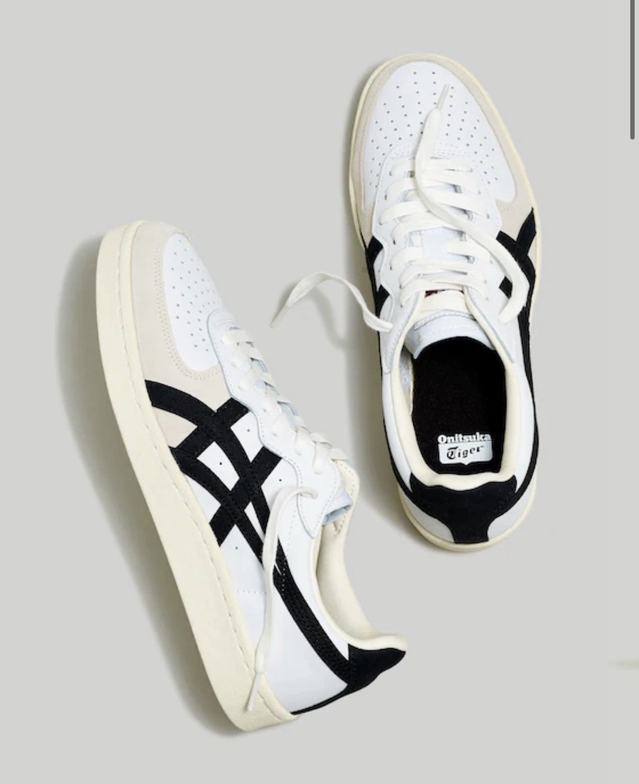 1183A803-200 Onitsuka Tiger GSM SD White Black Madewell Size 7.5 Mens 9 Womens