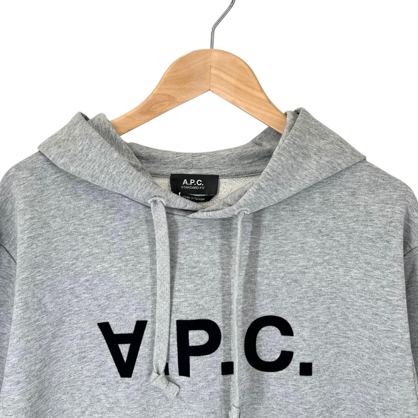 A.P.C. Standard Grand VPC Plain Parker gray mens M【used】