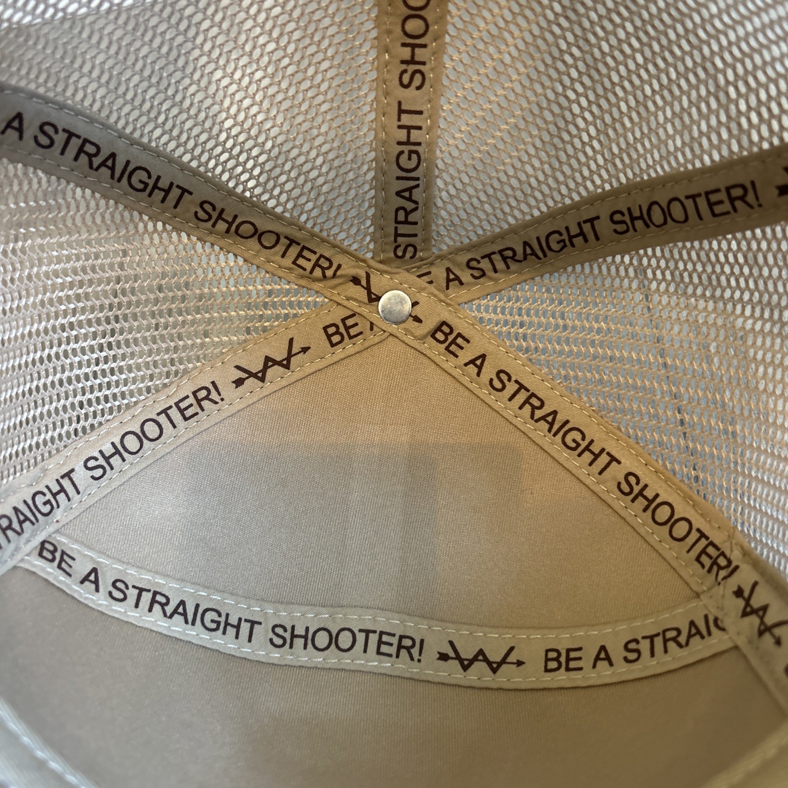 2 Webb Western Camouflage Antler Men’s Hats SnapBack Mesh Brown Beige Lot Pair