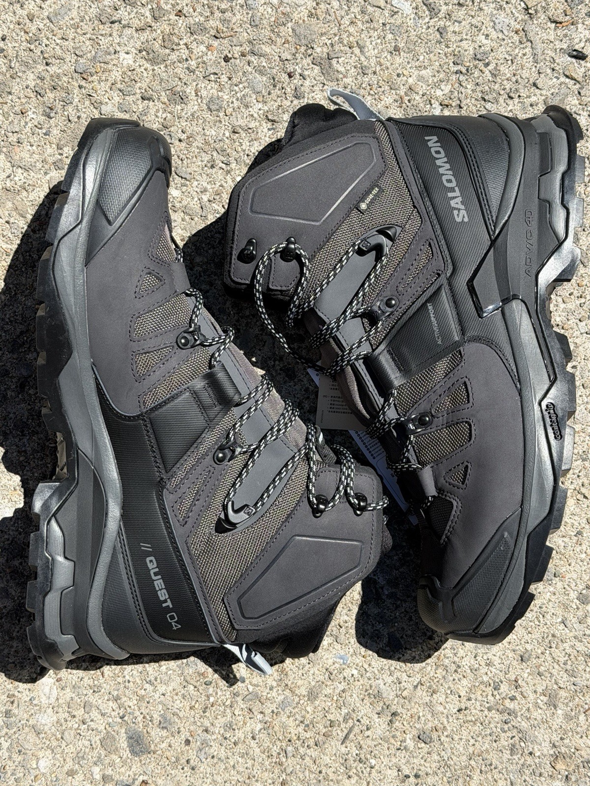 Salomon Men’s Quest 4 GORE-TEX Hiking & Backpacking Boots 477873 Size 10