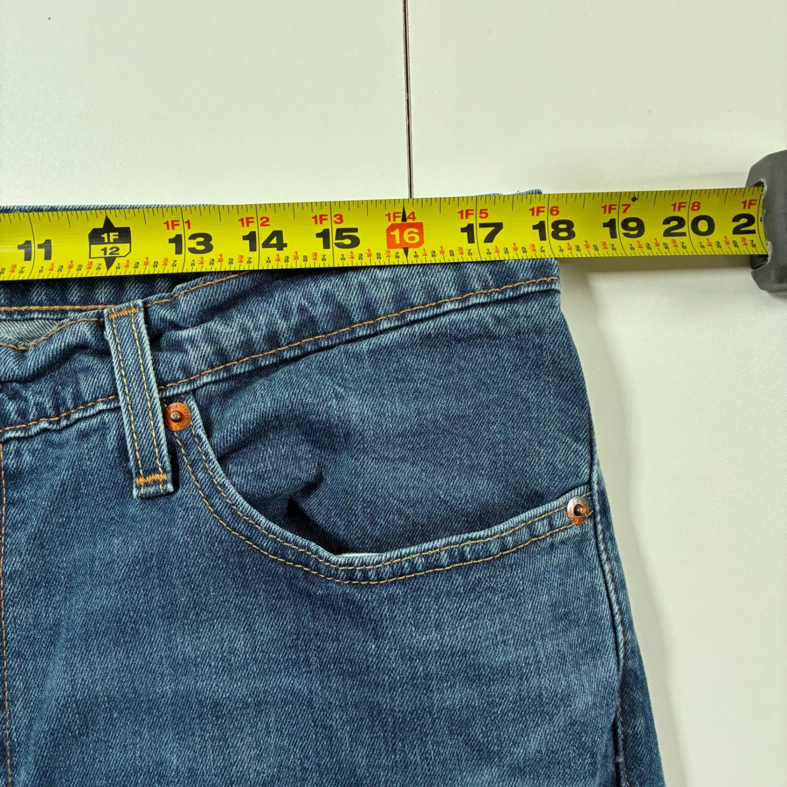 Levi’s 511 Slim Fit Jeans 36×32 Blue Medium Wash Denim Stretch Pants