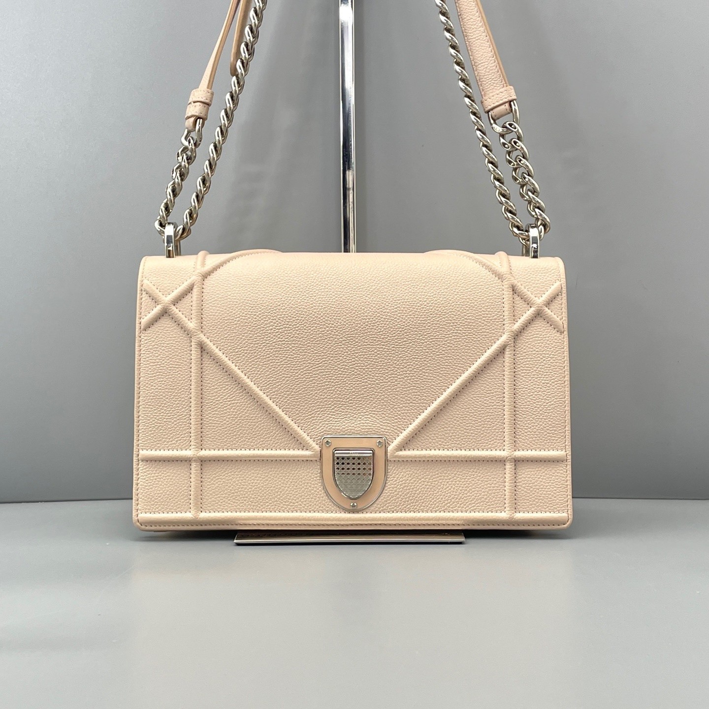 Dior Pre-Owned Authentic Chain Bag Pink 25*17*7cm Free Tracked Shipping