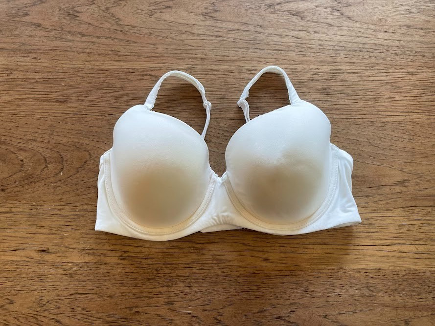 Victoria’s Secret White 36A Body By Victoria Lightly Lined Demi Bra VS!!