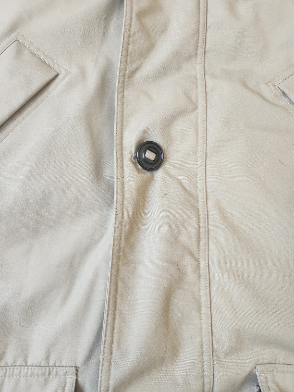 Cabelas Premier Northern Goose Down Parka Jacket Men’s XL Tan Hooded Insulated